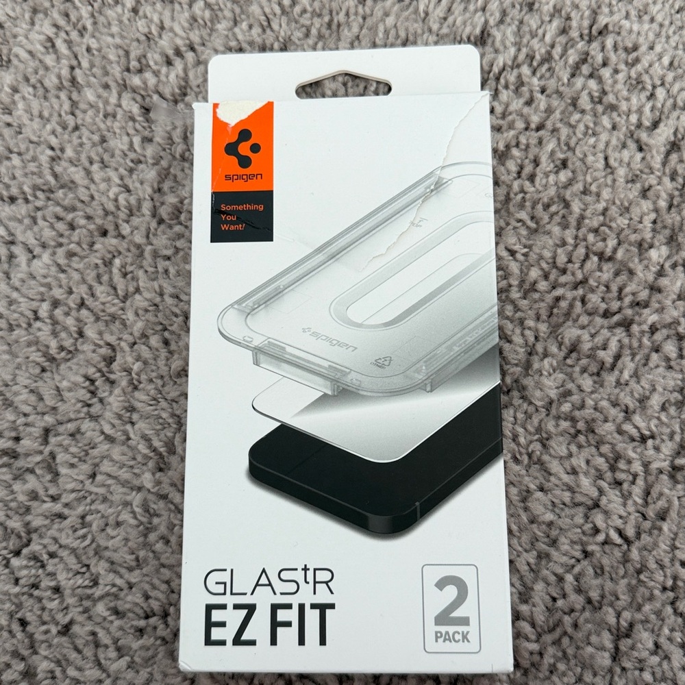 Spigen AluminaCore Screen Protector Tempered Glass for iPhone 13 Pro - 2 Pack